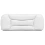 White synthetic leather padded bed headboard 100 cm by , Headboards and footboards - Ref: Foro24-374557, Price: 54,39 €, Disc...