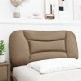 Cappuccino synthetic leather padded bed headboard 80 cm by , Headboards and footboards - Ref: Foro24-374536, Price: 53,42 €, ...