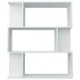 Estantería/divisor madera contrachapada blanco 80x24x96 cm de vidaXL, Librerías y estanterías - Ref: Foro24-800081, Precio: 5...