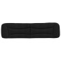 Padded black fabric headboard 200 cm by , Headboards and footboards - Ref: Foro24-374618, Price: 84,99 €, Discount: %