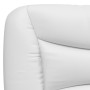 Cabecero de cama acolchado cuero sintético blanco 200 cm de , Cabeceros y pies de cama - Ref: Foro24-374624, Precio: 91,65 €,...