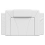 Cabecero de cama acolchado cuero sintético blanco 90 cm de , Cabeceros y pies de cama - Ref: Foro24-374768, Precio: 38,28 €, ...