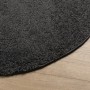 Modern long hair shaggy rug PAMPLONA anthracite Ø 200 cm by , Rugs - Ref: Foro24-375203, Price: 77,23 €, Discount: %