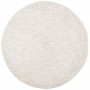 PAMPLONA modern long pile shaggy rug cream Ø 80 cm by , Rugs - Ref: Foro24-375243, Price: 25,99 €, Discount: %