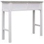 Gray wooden console table 90x30x77 cm by vidaXL, Side tables - Ref: Foro24-284143, Price: 133,00 €, Discount: %