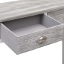 Gray wooden console table 90x30x77 cm by vidaXL, Side tables - Ref: Foro24-284143, Price: 133,00 €, Discount: %