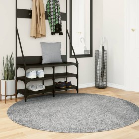 Modern long pile shaggy rug PAMPLONA green Ø 160 cm by , Rugs - Ref: Foro24-375312, Price: 61,99 €, Discount: %