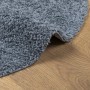 Modern long pile shaggy rug PAMPLONA blue Ø 120 cm by , Rugs - Ref: Foro24-375333, Price: 35,59 €, Discount: %