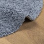 Modern long pile shaggy rug PAMPLONA blue Ø 80 cm by , Rugs - Ref: Foro24-375331, Price: 24,54 €, Discount: %