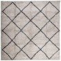 Alfombra pelo largo moderna PAMPLONA beige antracita 160x160 cm de , Alfombras - Ref: Foro24-375390, Precio: 61,66 €, Descuen...