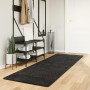 Modern long hair shaggy rug PAMPLONA anthracite 80x250 cm by , Rugs - Ref: Foro24-375187, Price: 42,99 €, Discount: %