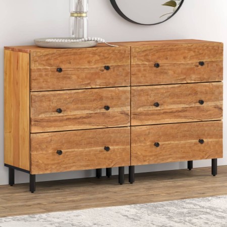 Auxiliary cabinets 2 pcs solid acacia wood 60x33x75 cm by , Sideboards - Ref: Foro24-3206285, Price: 334,73 €, Discount: %