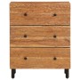 Armarios auxiliares 2 uds madera maciza de acacia 60x33x75 cm de , Aparadores - Ref: Foro24-3206285, Precio: 334,73 €, Descue...