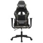 Black and camouflage synthetic leather massage gaming chair by , Gaming chairs - Ref: Foro24-345456, Price: 127,50 €, Discoun...