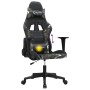 Black and camouflage synthetic leather massage gaming chair by , Gaming chairs - Ref: Foro24-345456, Price: 127,50 €, Discoun...