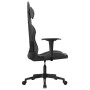 Black and gray synthetic leather massage gaming chair by , Gaming chairs - Ref: Foro24-345449, Price: 126,36 €, Discount: %