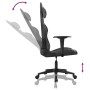 Black and gray synthetic leather massage gaming chair by , Gaming chairs - Ref: Foro24-345449, Price: 126,36 €, Discount: %