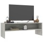 Mueble de TV madera contrachapada gris hormigón 120x40x40 cm de vidaXL, Muebles TV - Ref: Foro24-800040, Precio: 58,47 €, Des...