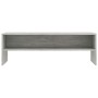 Concrete gray plywood TV cabinet 120x40x40 cm by vidaXL, TV Furniture - Ref: Foro24-800040, Price: 58,47 €, Discount: %