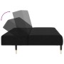 2-Sitzer-Schlafsofa aus schwarzem Samt von , Sofas - Ref: Foro24-375880, Preis: 250,71 €, Rabatt: %