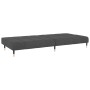 Sofá cama de 2 plazas terciopelo gris oscuro de , Sofás - Ref: Foro24-375875, Precio: 253,88 €, Descuento: %