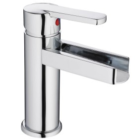 SCHÜTTE Single lever washbasin mixer tap with waterfall spout NIAGARA by SCHÜTTE, Faucets - Ref: Foro24-425795, Price: 84,29 ...