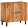 Conjunto de armarios de baño 5 piezas madera maciza de acacia de , Muebles de baño - Ref: Foro24-3206300, Precio: 492,69 €, D...