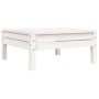 3-seater garden sofa in solid white pine wood by , Modular outdoor sofas - Ref: Foro24-838034, Price: 104,36 €, Discount: %