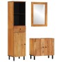 Conjunto de armarios de baño 3 piezas madera maciza de acacia de , Muebles de baño - Ref: Foro24-3206298, Precio: 349,96 €, D...