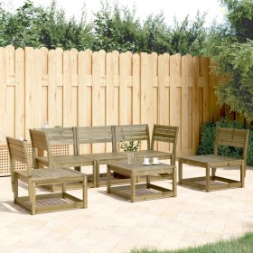 Garden sofa set 5 pieces impregnated pine wood by , Garden sets - Ref: Foro24-3216974, Price: 400,33 €, Discount: %