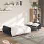 2 seater black synthetic leather sofa bed by , Sofas - Ref: Foro24-375951, Price: 243,99 €, Discount: %