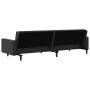 2 seater black synthetic leather sofa bed by , Sofas - Ref: Foro24-375951, Price: 243,99 €, Discount: %