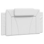 Cabecero de cama acolchado cuero sintético blanco 100 cm de , Cabeceros y pies de cama - Ref: Foro24-374775, Precio: 43,78 €,...