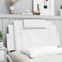 White synthetic leather padded bed headboard 100 cm by , Headboards and footboards - Ref: Foro24-374775, Price: 43,78 €, Disc...