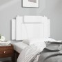 Cabecero de cama acolchado cuero sintético blanco 100 cm de , Cabeceros y pies de cama - Ref: Foro24-374775, Precio: 43,78 €,...