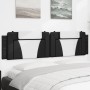 Padded headboard synthetic leather black white 200 cm by , Headboards and footboards - Ref: Foro24-374819, Price: 57,73 €, Di...