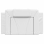 Cabecero de cama acolchado cuero sintético blanco 80 cm de , Cabeceros y pies de cama - Ref: Foro24-374761, Precio: 39,99 €, ...