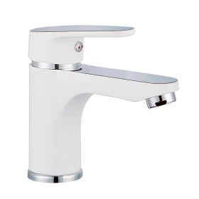 SCHÜTTE ALASKA white and chrome basin mixer tap by SCHÜTTE, Faucets - Ref: Foro24-425797, Price: 78,93 €, Discount: %