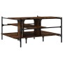 Mesa de centro madera ingeniería roble ahumado 100x100x48,5 cm de , Mesas de centro - Ref: Foro24-842313, Precio: 85,68 €, De...