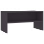 Gray plywood TV cabinet 80x40x40 cm by vidaXL, TV Furniture - Ref: Foro24-800056, Price: 40,81 €, Discount: %