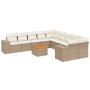 11-piece garden sofa set with beige synthetic rattan cushions by , Garden sets - Ref: Foro24-3225638, Price: 827,01 €, Discou...