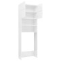 Armario para lavadora blanco brillante 64x25,5x190 cm de vidaXL, Accesorios para lavadoras y secadoras - Ref: Foro24-800033, ...