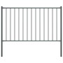 Fence panel and steel posts gray powder coating 1.7x0.75 m by vidaXL, fence panels - Ref: Foro24-145212, Price: 66,65 €, Disc...