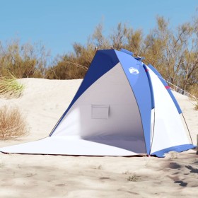 Beach tent 185T sky blue polyester 268x223x125 cm by , tents - Ref: Foro24-94406, Price: 41,99 €, Discount: %