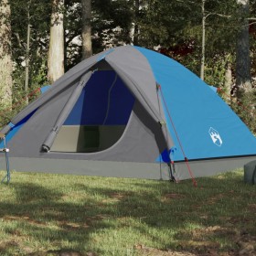 Blue Waterproof 3 Person Igloo Tent by , tents - Ref: Foro24-94410, Price: 64,58 €, Discount: %