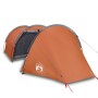 Camping tent with tunnel 4 people waterproof gray orange by , tents - Ref: Foro24-94396, Price: 81,38 €, Discount: %