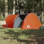 Camping tent with tunnel 4 people waterproof gray orange by , tents - Ref: Foro24-94396, Price: 81,38 €, Discount: %