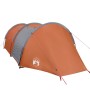 Camping tent with tunnel 4 people waterproof gray orange by , tents - Ref: Foro24-94396, Price: 81,38 €, Discount: %