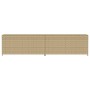 Garden storage box synthetic rattan beige mix 469L by , Outdoor storage boxes - Ref: Foro24-365331, Price: 233,70 €, Discount: %