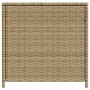 Garden storage box synthetic rattan beige mix 469L by , Outdoor storage boxes - Ref: Foro24-365331, Price: 233,70 €, Discount: %